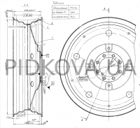 Колесо DW11x38 40-3107010-А