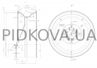 Колесо DW8x42 50-3107050