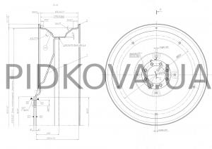 Колесо DW8x42 50-3107050