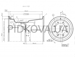 Колесо 13x18 7881.3101012-11