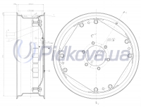 Колесо W9x28 8223.3107012