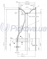 Колесо DW8x42 8287.3107012