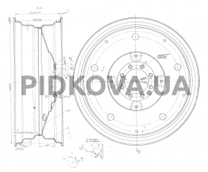 Колесо DW14Lx38 873.3107012