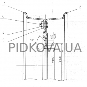 Колесо 6.00F-16 887А-3101012